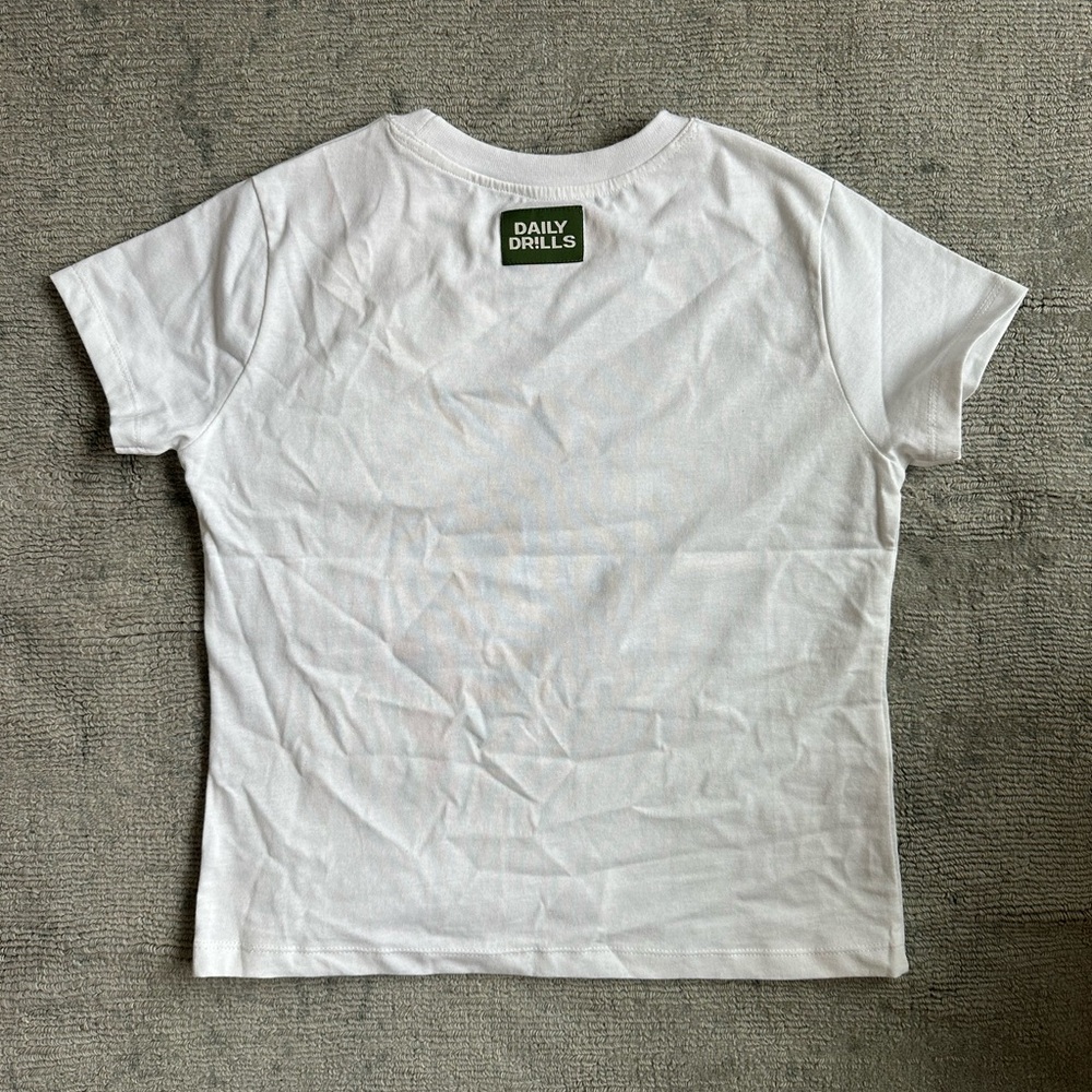 Daily Drills Everyday Tee in White - M/L